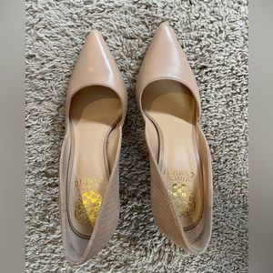 Nude Vince Camuto heels